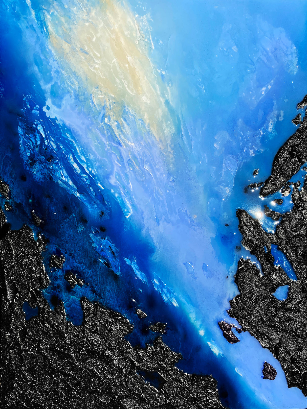 Coastal Waves Poster och Canvastavla