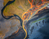 Hues of the Creeks Poster och Canvastavla