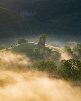 The sunrays of dawn Poster och Canvastavla