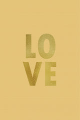 Love Mustard Poster och Canvastavla