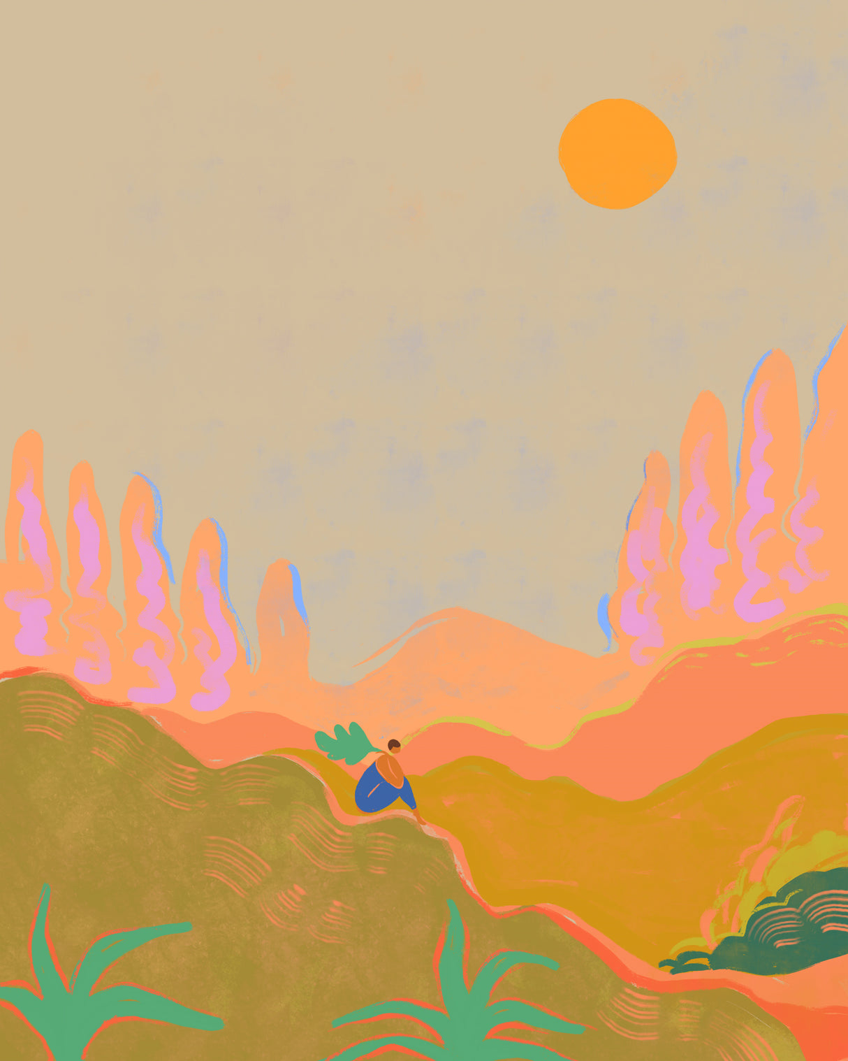 Wide Open Spaces Poster och Canvastavla