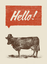 Hello Poster och Canvastavla