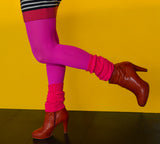 Pink Leggings Poster och Canvastavla