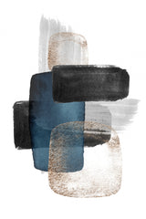 Night Blue-2 Poster och Canvastavla