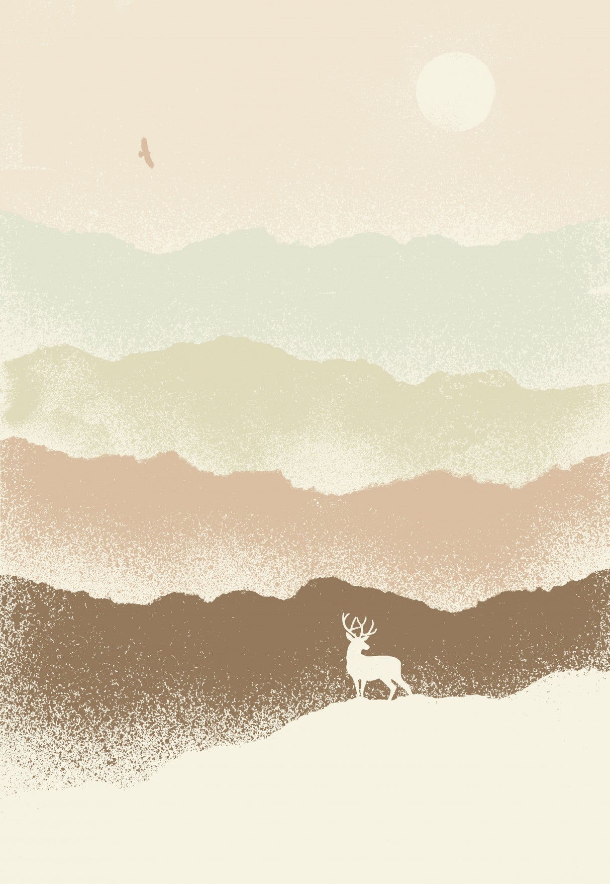 Quietude Ii Poster och Canvastavla