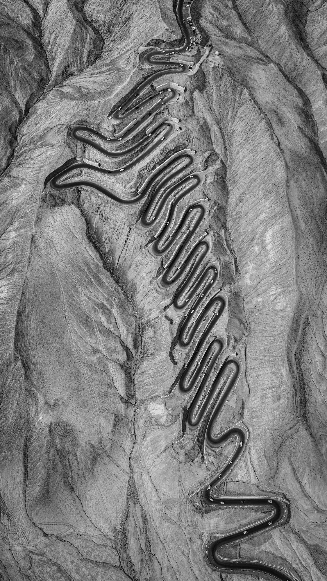 Winding Road Poster och Canvastavla