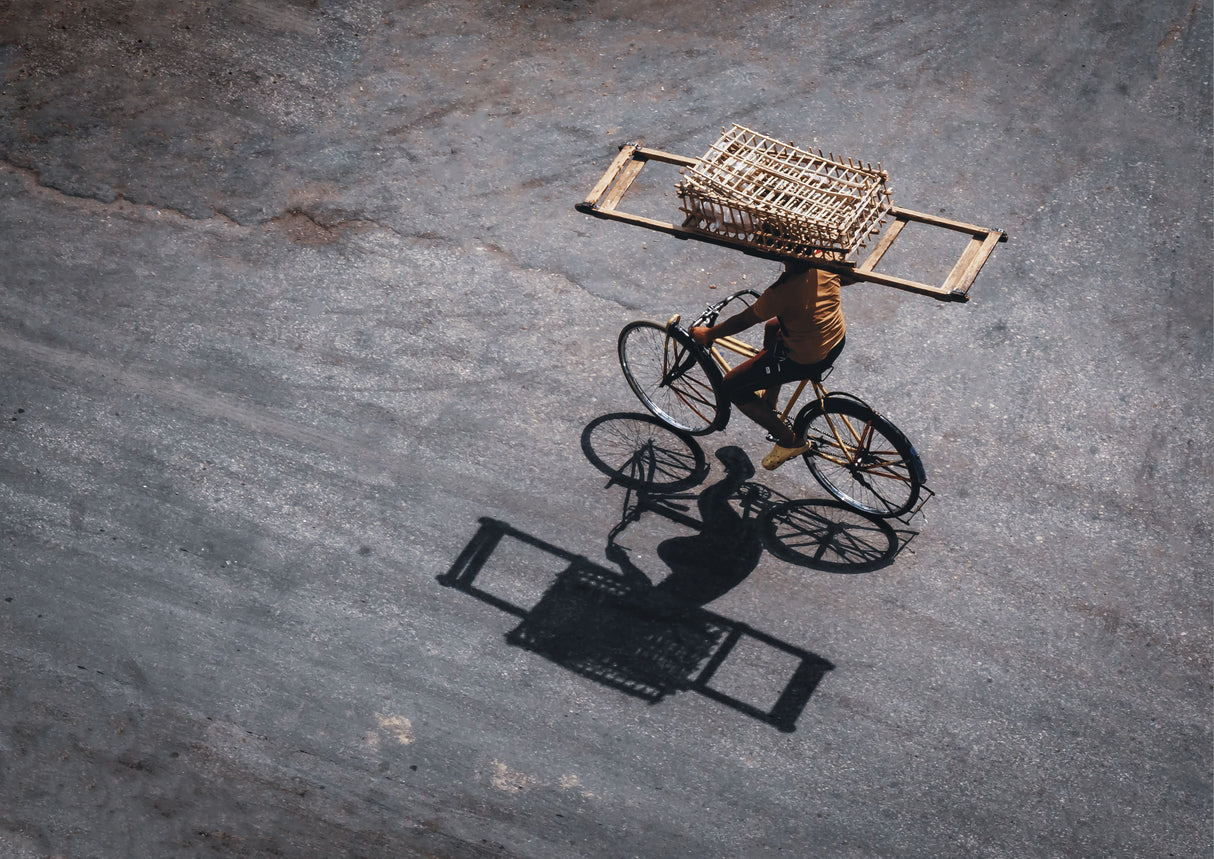 bread bike Poster och Canvastavla