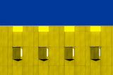 four yellow Poster och Canvastavla