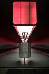 U-Bahn Hafencity Poster och Canvastavla