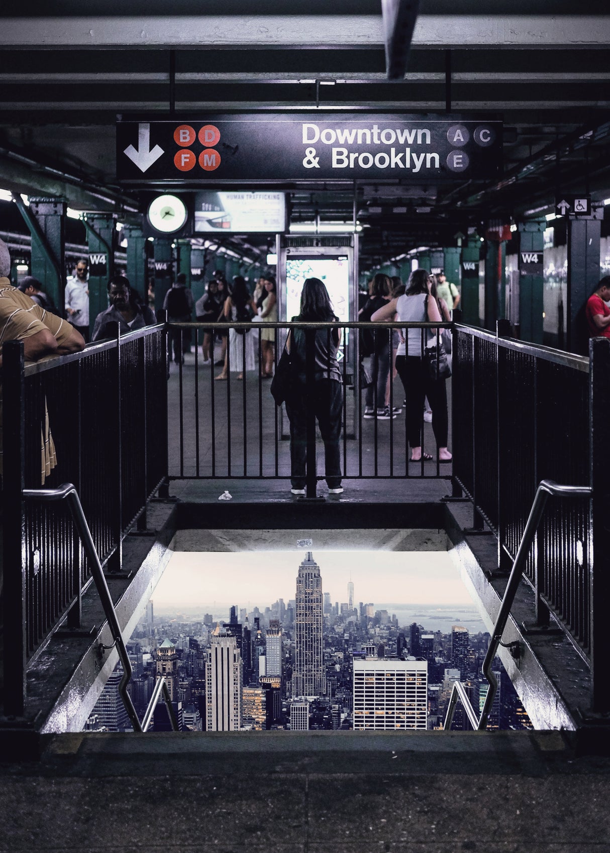 Downtown Poster och Canvastavla
