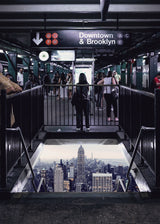 Downtown Poster och Canvastavla