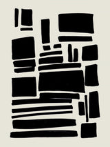 Ink Motif 56 Poster och Canvastavla