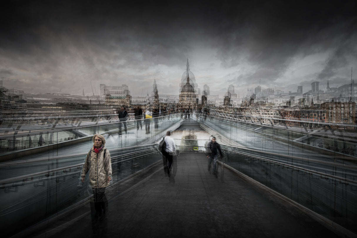 Millennium Bridge Poster och Canvastavla