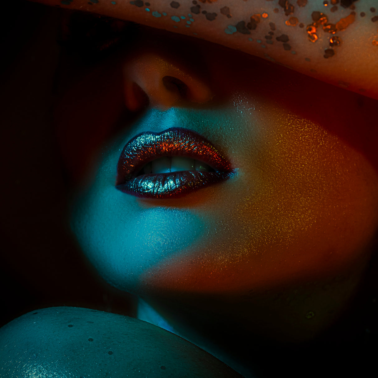 Lips Poster och Canvastavla