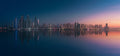 Dubai Marina Skyline Poster och Canvastavla