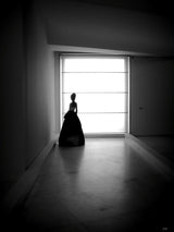 The Lady in Black Poster och Canvastavla