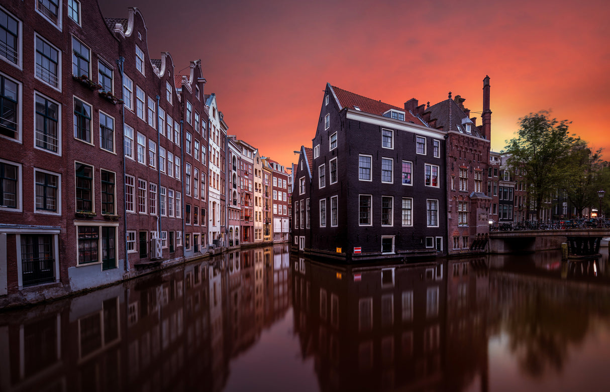 Amsterdam Dawn Poster och Canvastavla