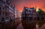 Amsterdam Dawn Poster och Canvastavla