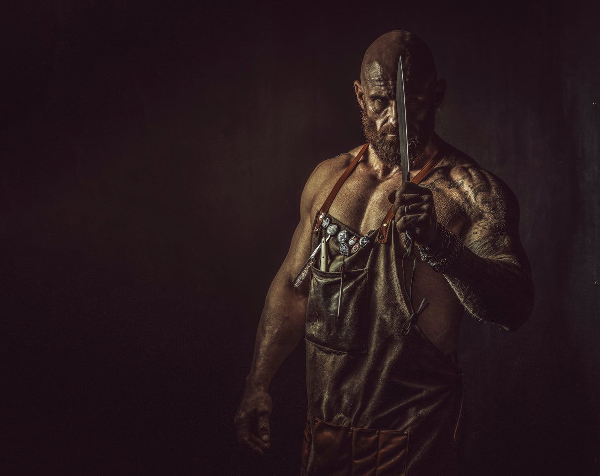 The Butcher Man, and his dark thoughts Poster och Canvastavla