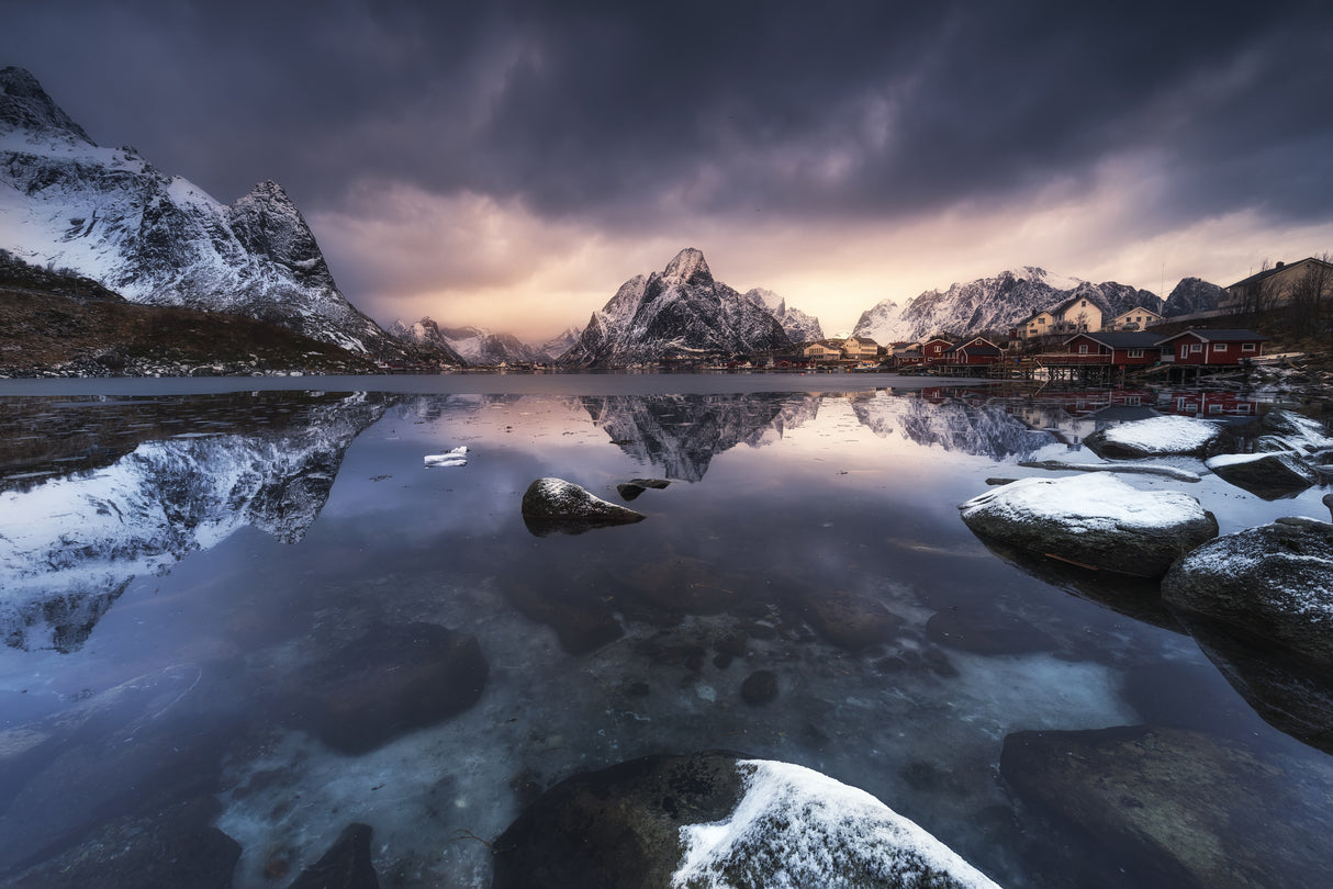 Winter light Poster och Canvastavla