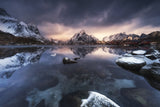 Winter light Poster och Canvastavla