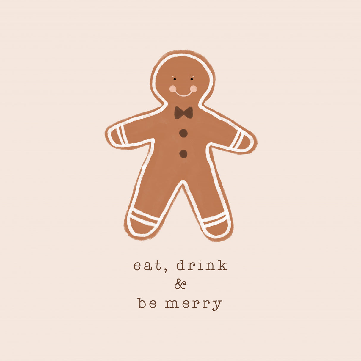 Eat Drink & Be Merry Poster och Canvastavla