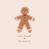 Eat Drink & Be Merry Poster och Canvastavla