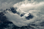 Sheltered by the clouds Poster och Canvastavla