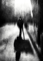 mysterious traveler Poster och Canvastavla