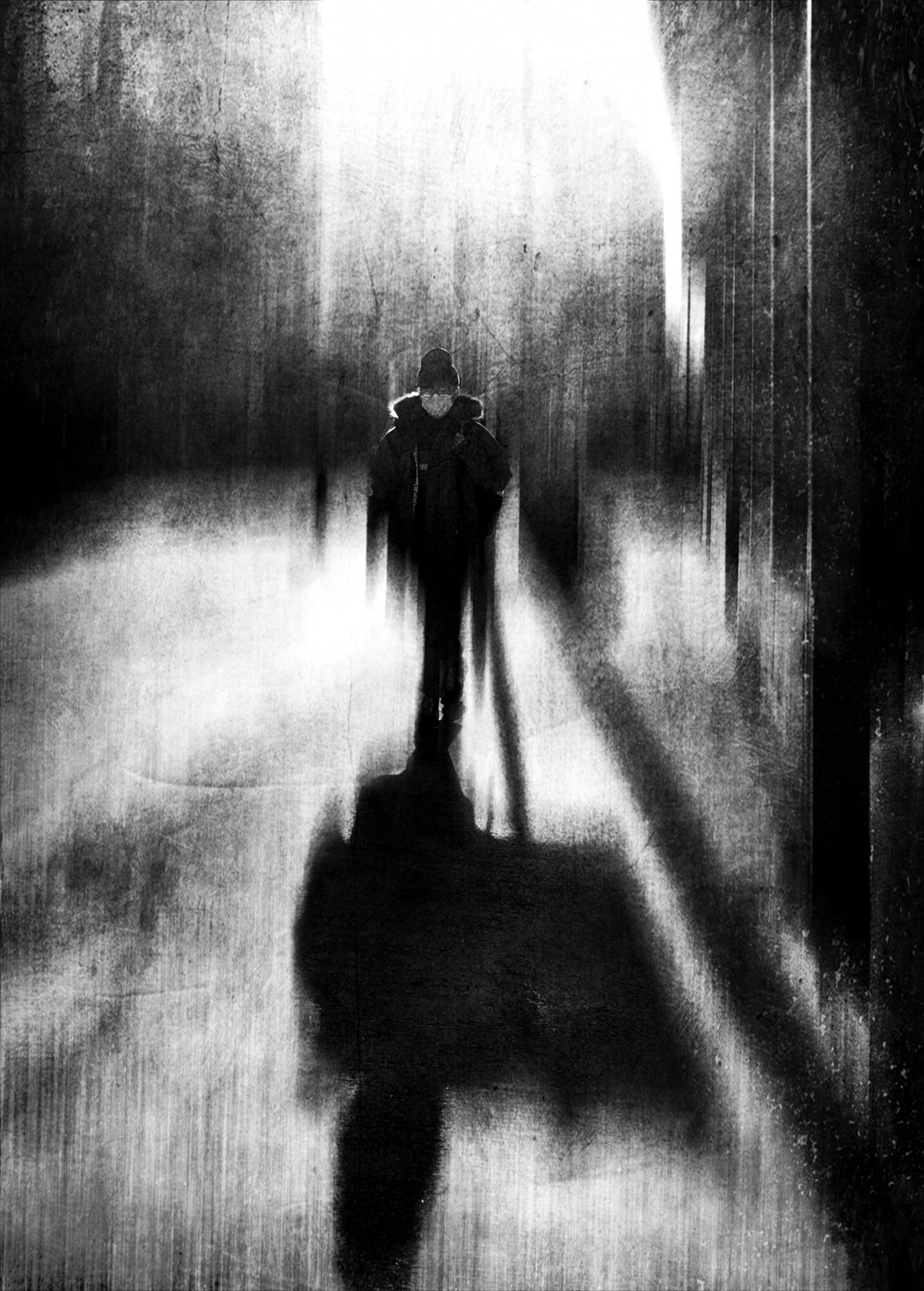 mysterious traveler Poster och Canvastavla