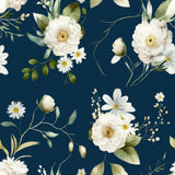 Wall Mural Wh 2 4096 Dark Blue Poster och Canvastavla