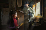 Little girl praying Poster och Canvastavla