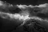 Monte Rosa severe winds Poster och Canvastavla