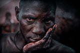 African man Poster och Canvastavla