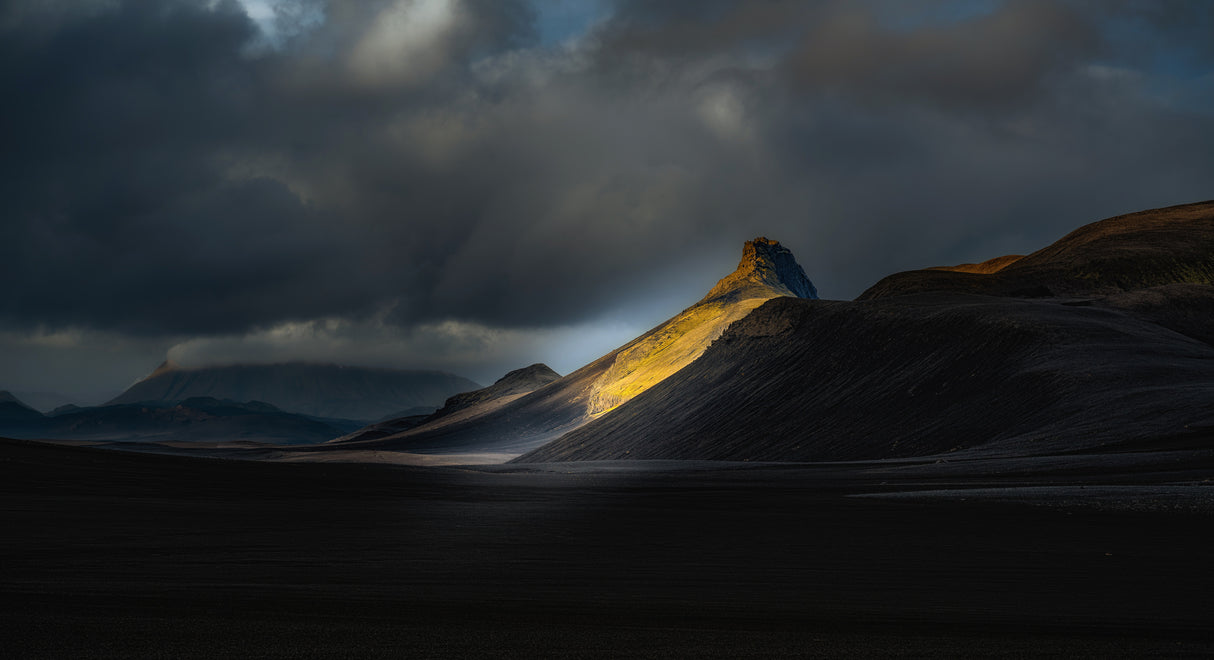 Þóristindur - Highlands Iceland Poster och Canvastavla