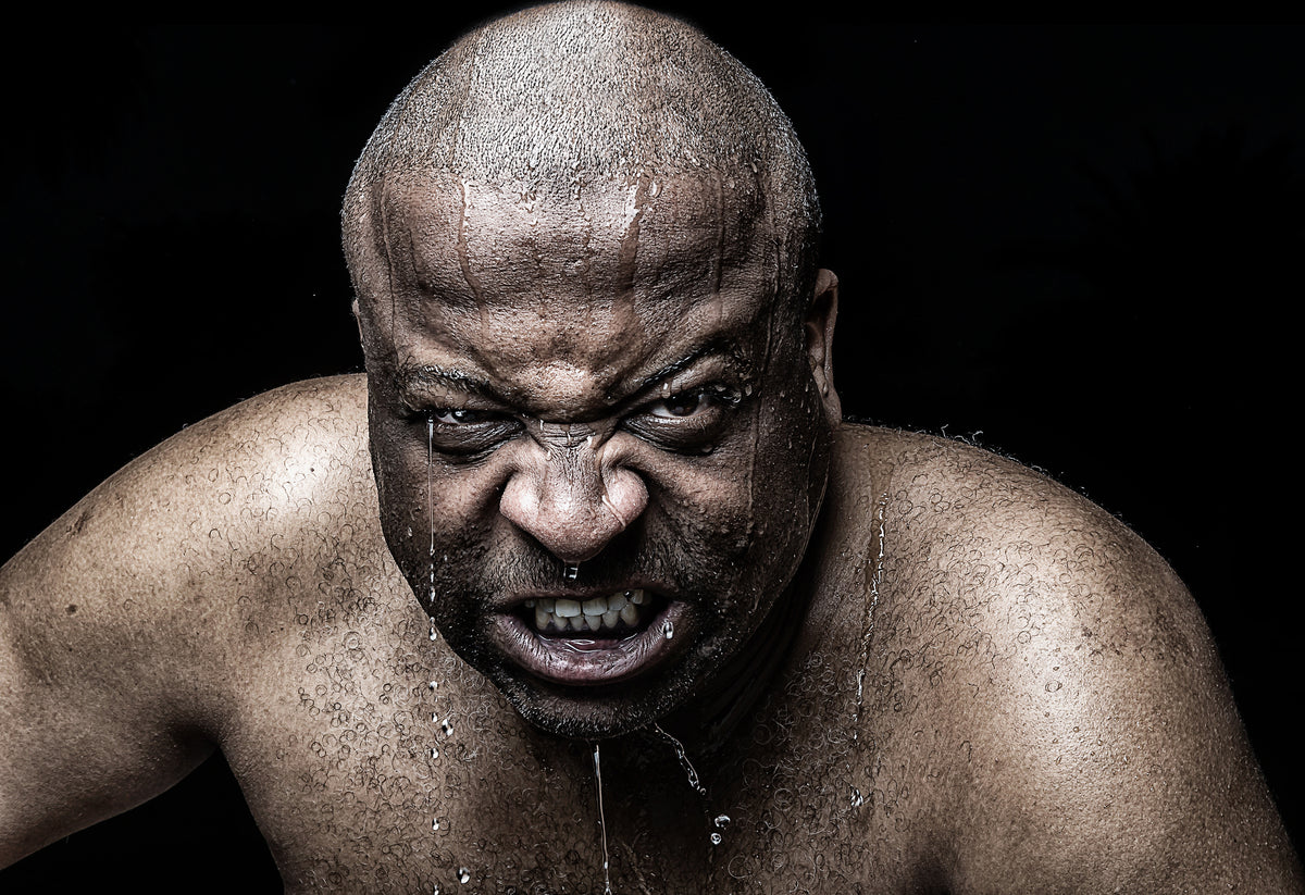 Angry man Poster och Canvastavla