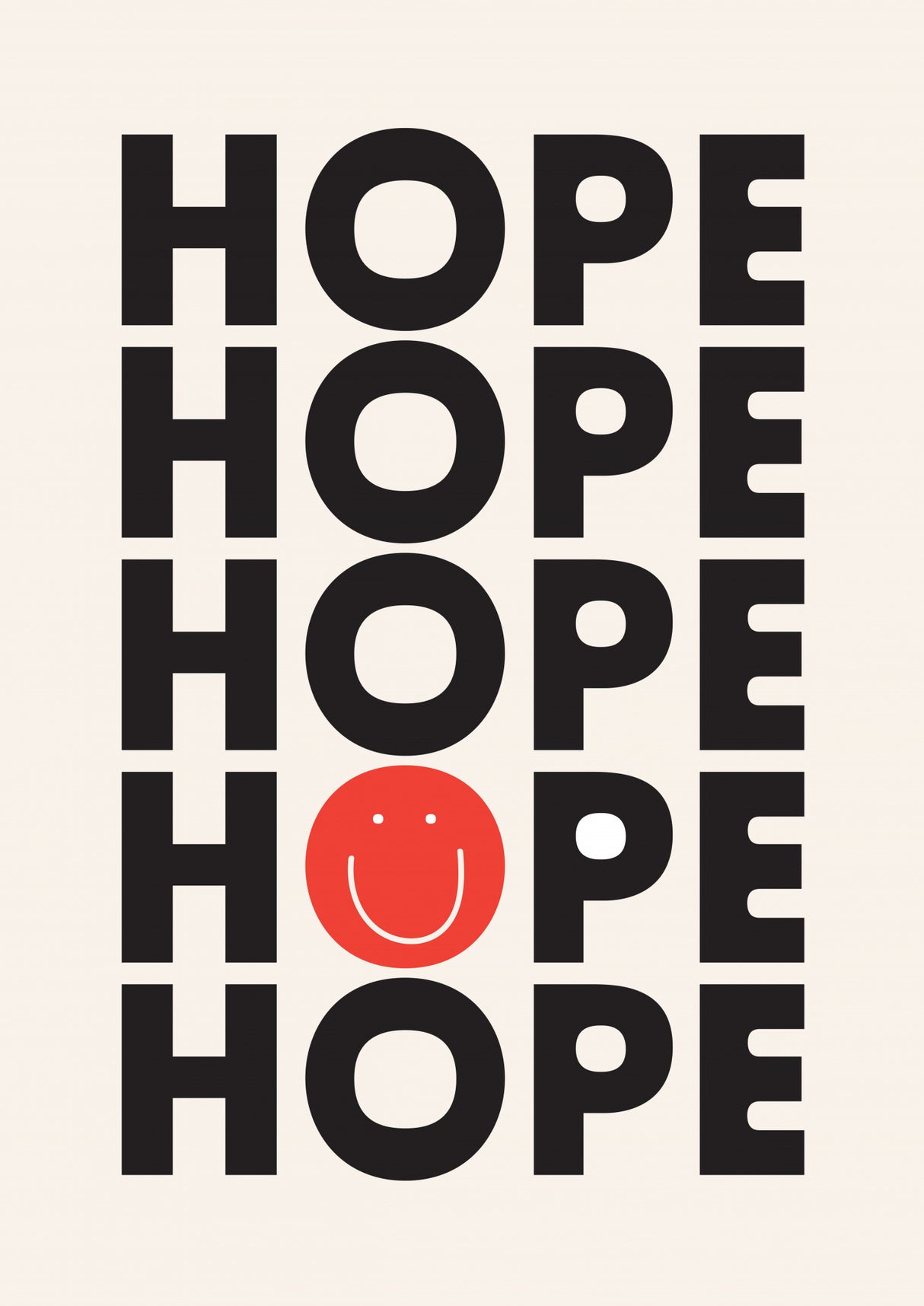 Hope Poster och Canvastavla