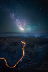 The intersection of billions of years Poster och Canvastavla