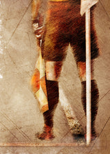 Football Soccer Sport Art 6 Poster och Canvastavla