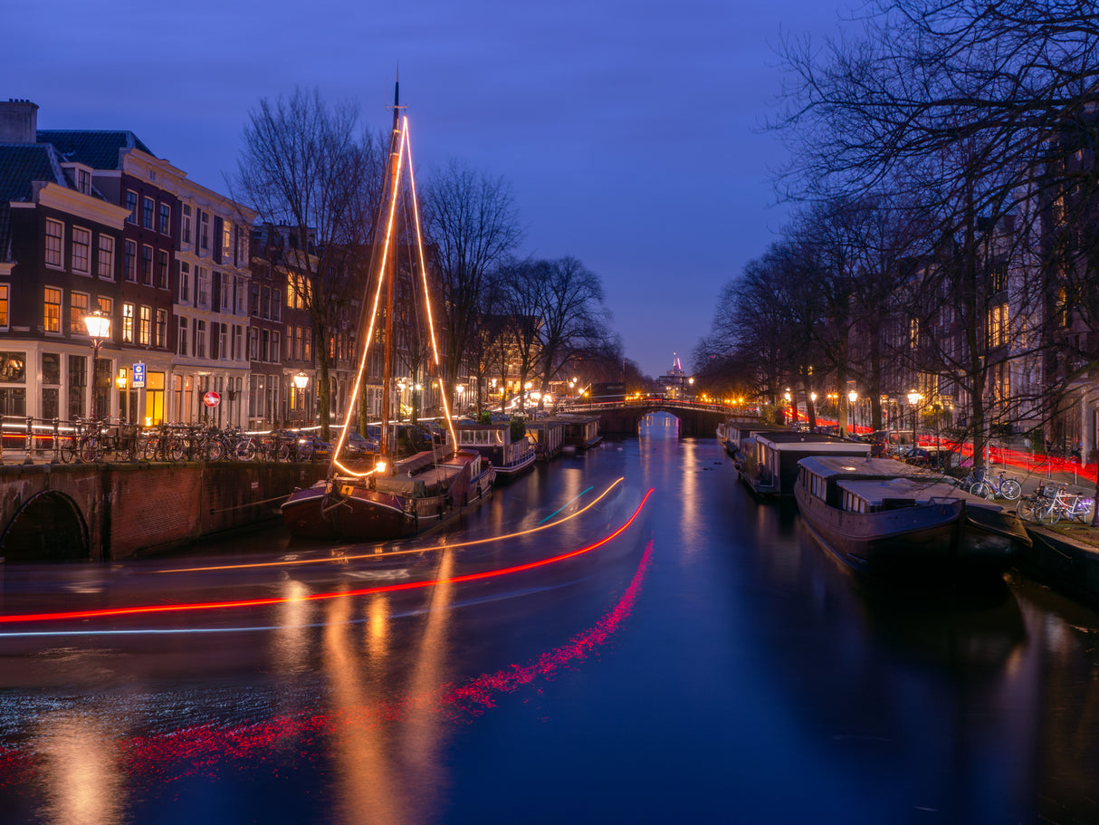 canals of Amsterdam Poster och Canvastavla