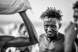 Afar salt worker Poster och Canvastavla