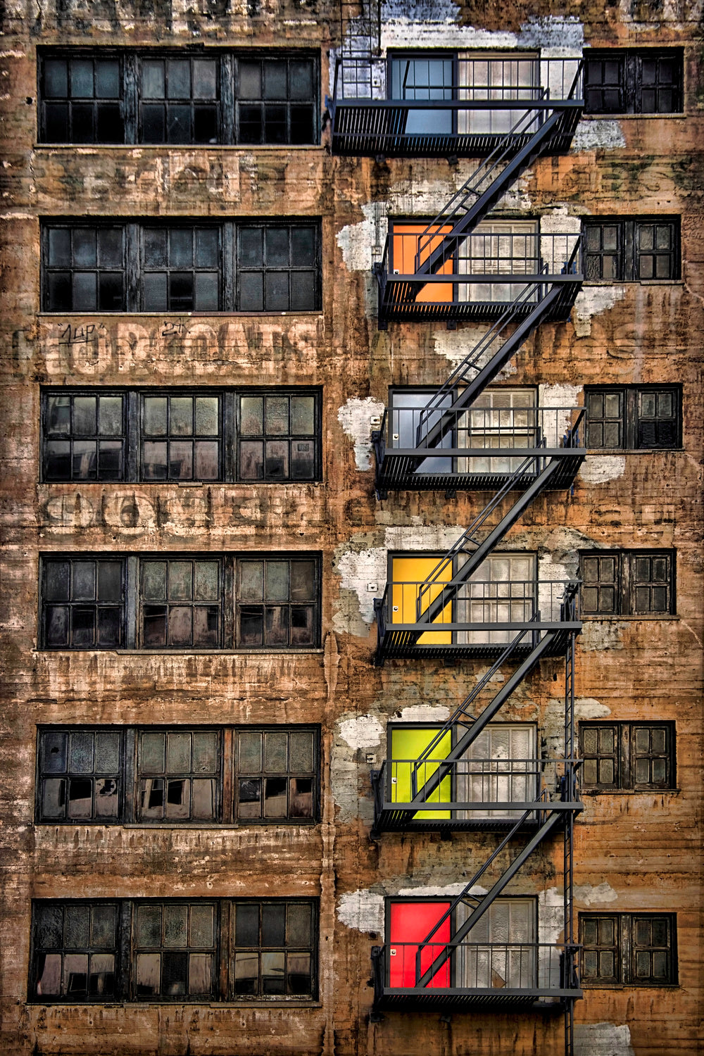 Downtown Los Angeles Poster och Canvastavla