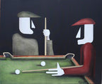 Billiards Poster och Canvastavla