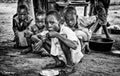 Lunch time - Benin Poster och Canvastavla