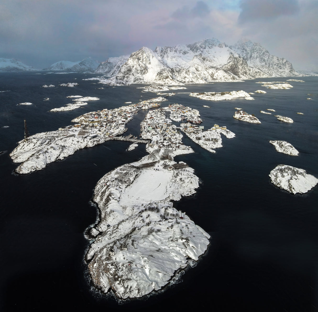 White islands Poster och Canvastavla