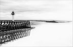 Lighthouse Trouville Poster och Canvastavla