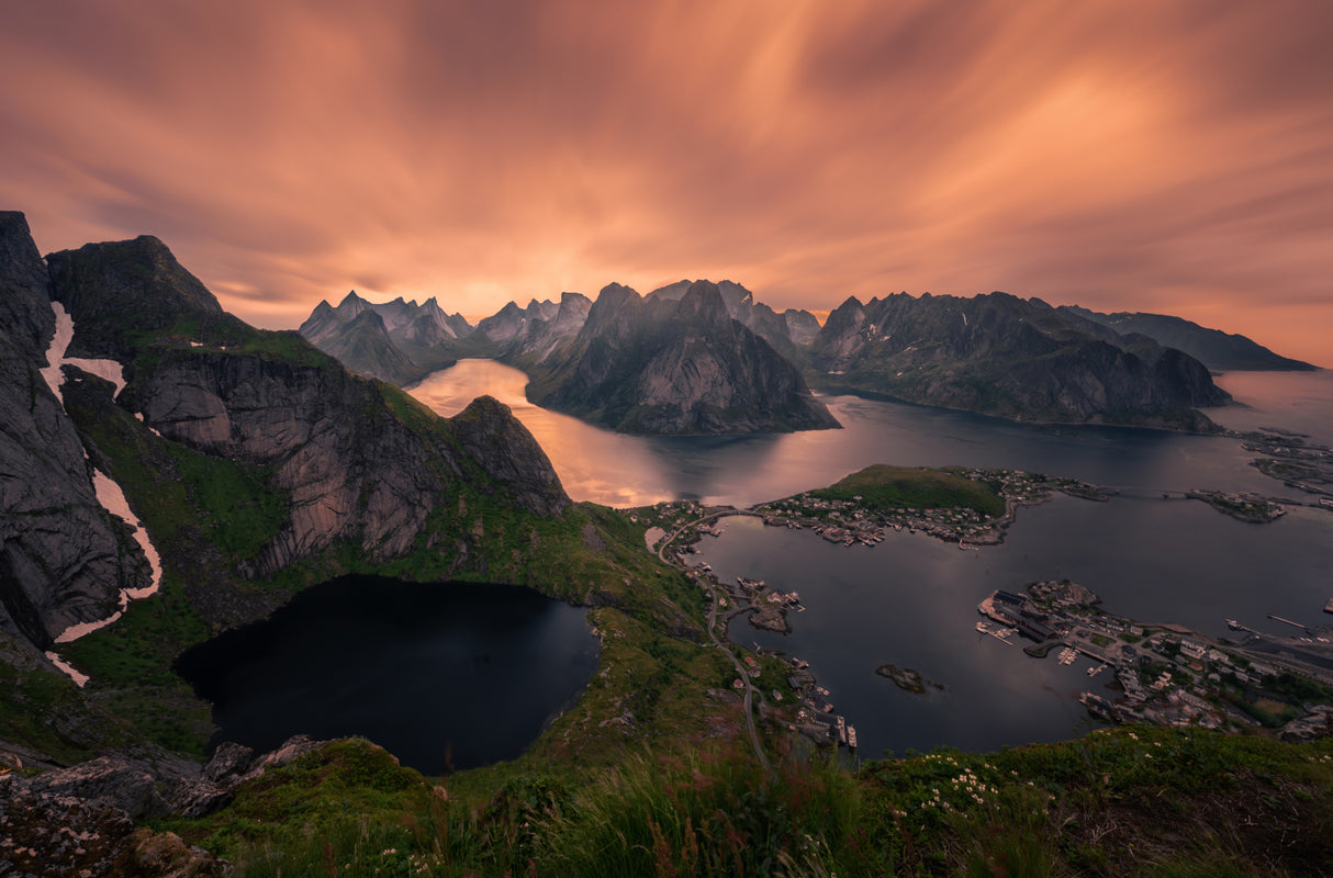 Reinebringen Lofoten Poster och Canvastavla
