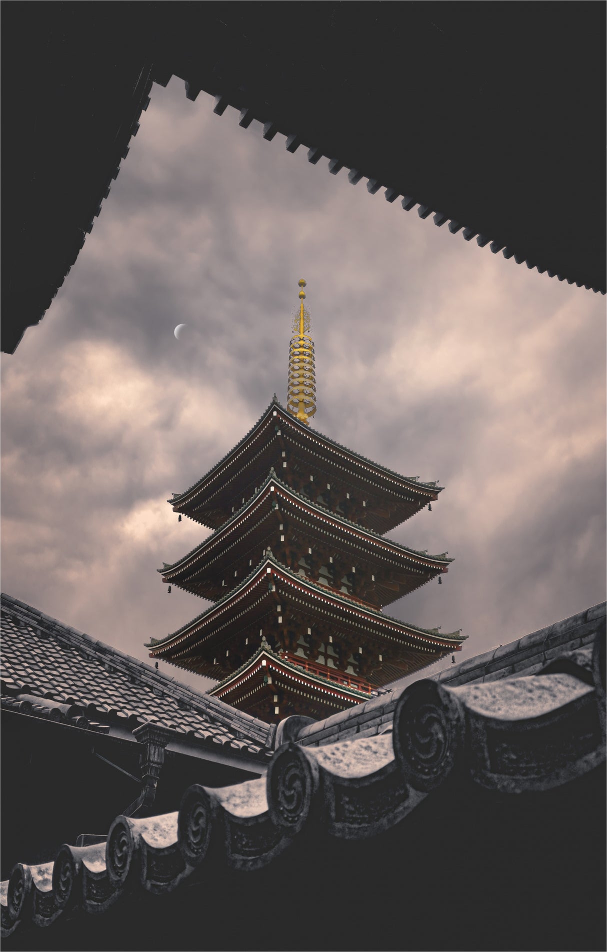 Tokyo impression 3 Poster och Canvastavla