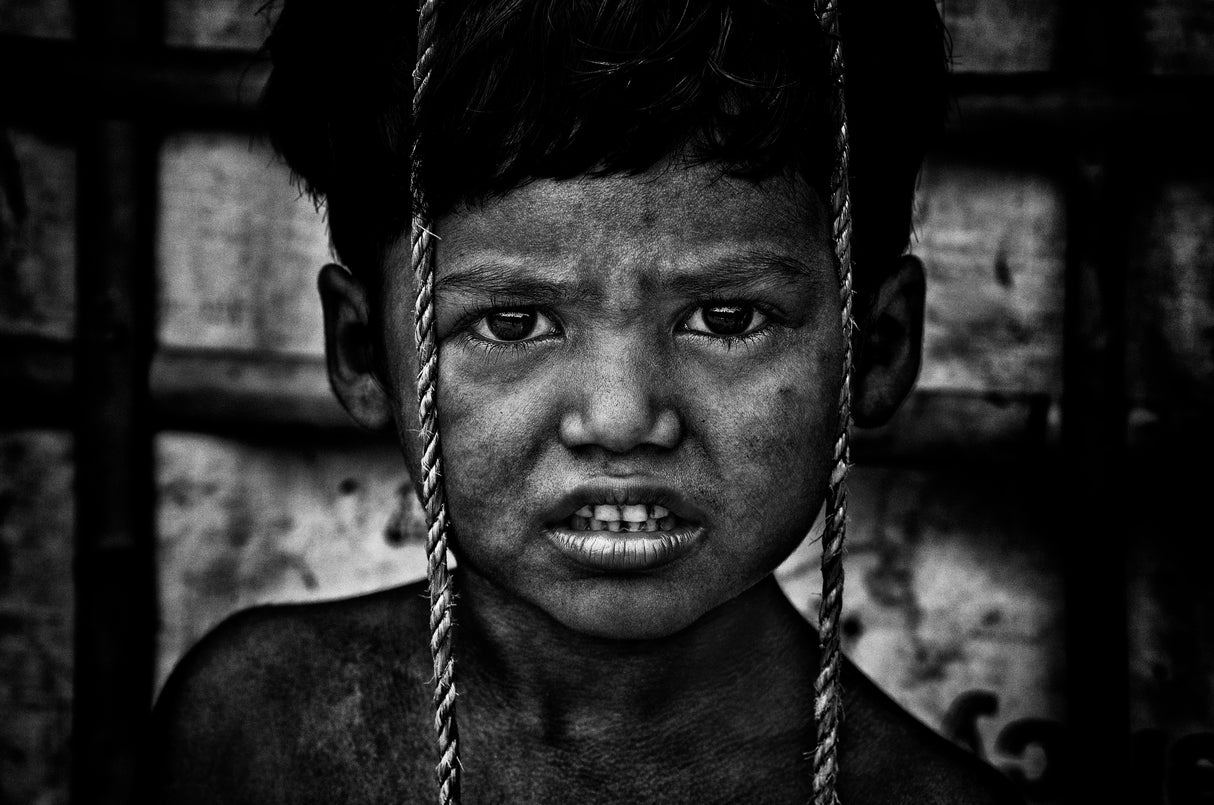 Rohingya child - Bangladesh Poster och Canvastavla