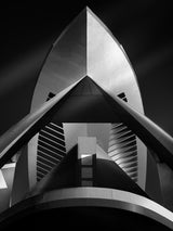 "THE FLOATING ROOF", Palau de Les Arts | Santiago Calatrava Poster och Canvastavla